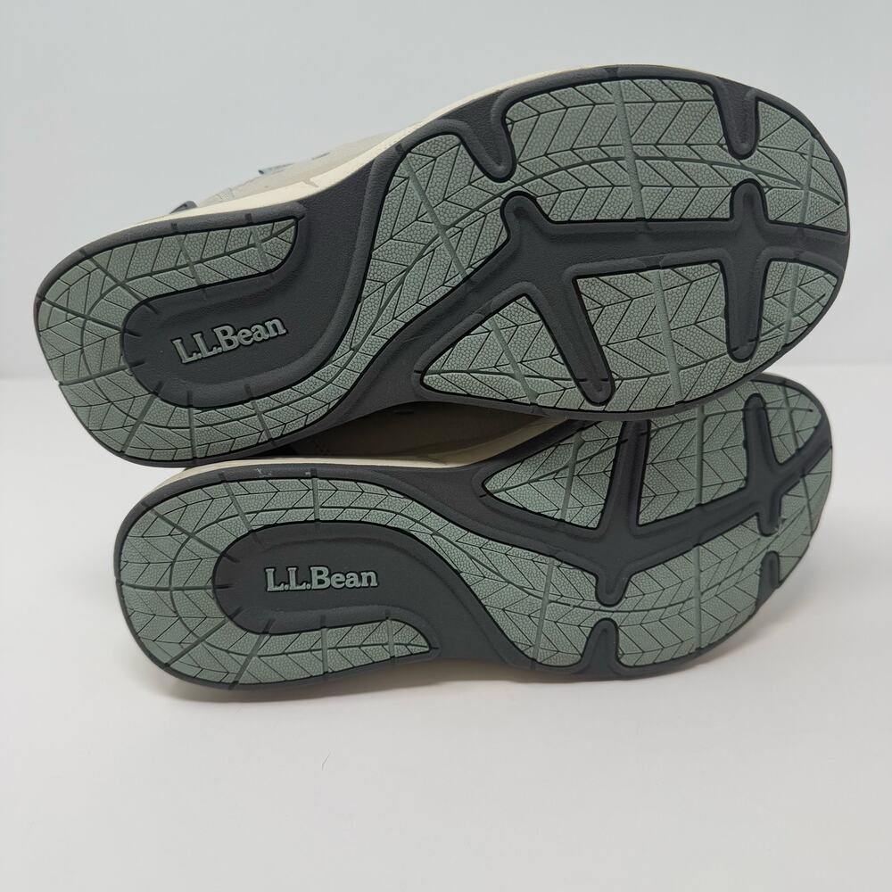 L.L. Bean's Walking Shoes Women's 7 Wide  Blue Grey Hiking Comfort EUC - Picture 10 of 12
